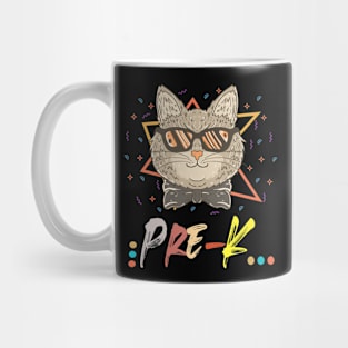 Pre-K Too Cool Cat Back To School Pre-Kindergarten Teacher & Student Mug